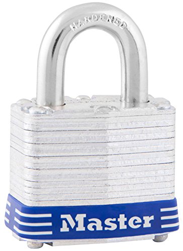 Master Lock 3D Laminated Steel Padlock with 1-9/16" Body