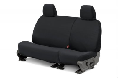 Covercraft SS8425PCCH Polycotton Seatsaver Custom Second Row Seat Covers - Charcoal