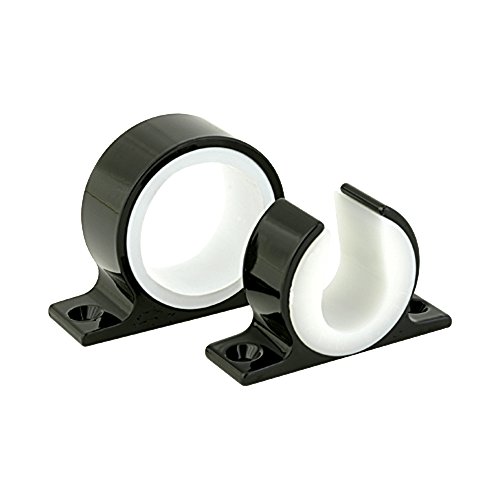 Lee'S Tackle MC70BK Lee'S Single Rod Rack Set Bright Black