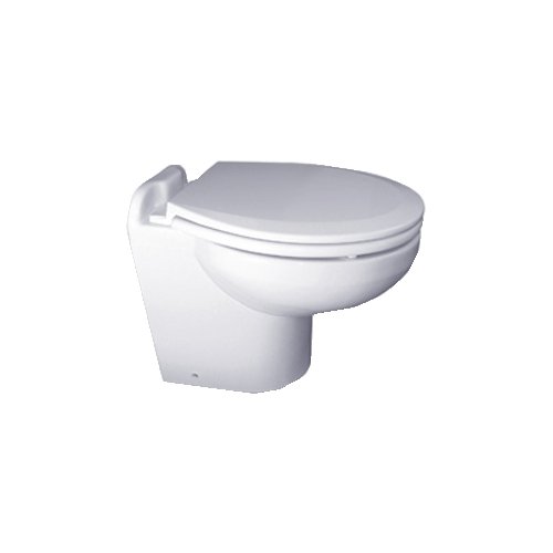 Raritan Engineering 220AHR01201 Marine Elegance 12V Electric Toilet with Remote Intake - Bone