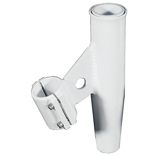 Lee'S Tackle RA5004WH Lee'S Clamp-On Rod Holder Wht Aluminum Vertical Pipe Size #4
