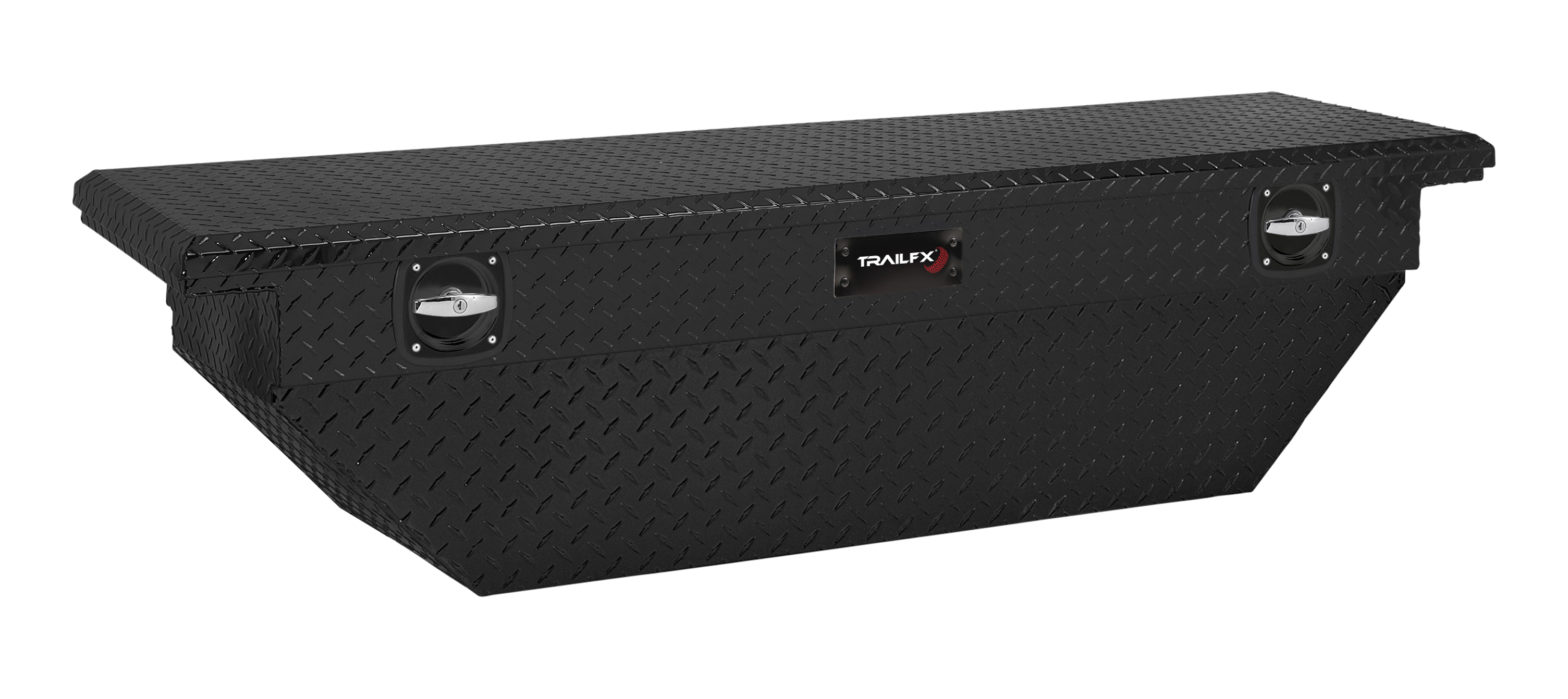 TrailFX 120633C Low Profile Crossover Truck Tool Box 63 Inch Black
