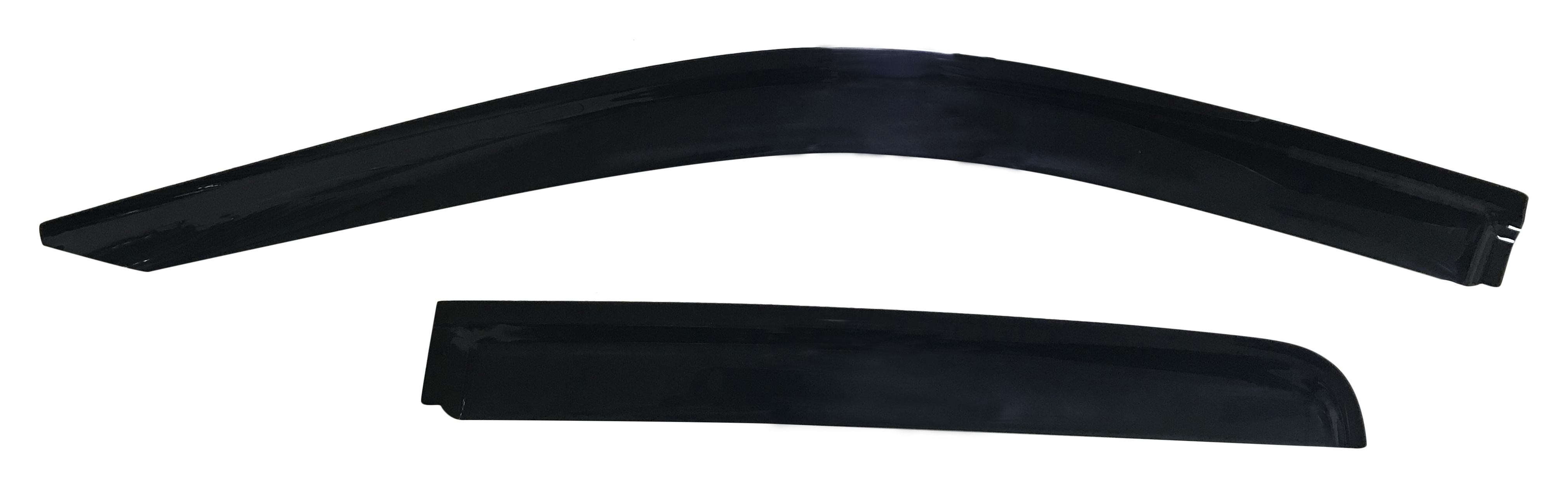 TrailFX 4811H Window Vent Visor 4-Piece Smoke Acrylic Tape-On Set