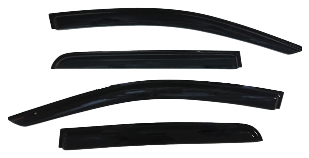 TrailFX 4810H Window Vent Visor 4-Piece Set for Nissan Titan Crew Cab