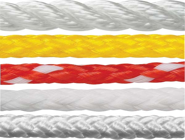 SeaSense 50014051 Diamond Braid Nylon Rope 3/16" x 500' White Bulk Spool