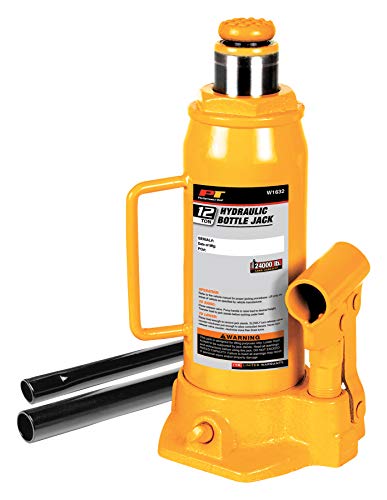 Performance Tool W1632 12 Ton Hydraulic Bottle Jack