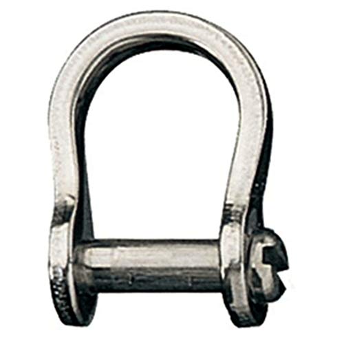 Ronstan RF613S RONSTAN SHACKLE, BOW, SLOTTED PIN 3MM X 13MM X 9MM