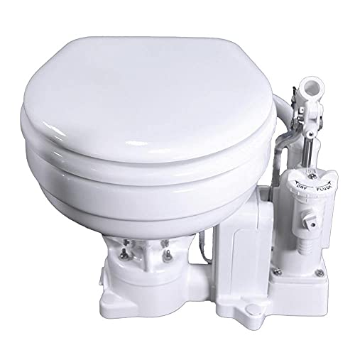 Raritan Engineering P101E12 PH PowerFlush Marine Toilet Electric 12V White