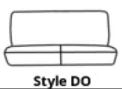 Covercraft SS8486PCGY Polycotton SeatSaver Second Row Seat Cover Grey