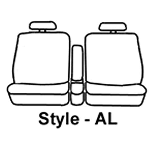 Covercraft SS3472PCGY Polycotton SeatSaver Custom Front Row Seat Covers Grey