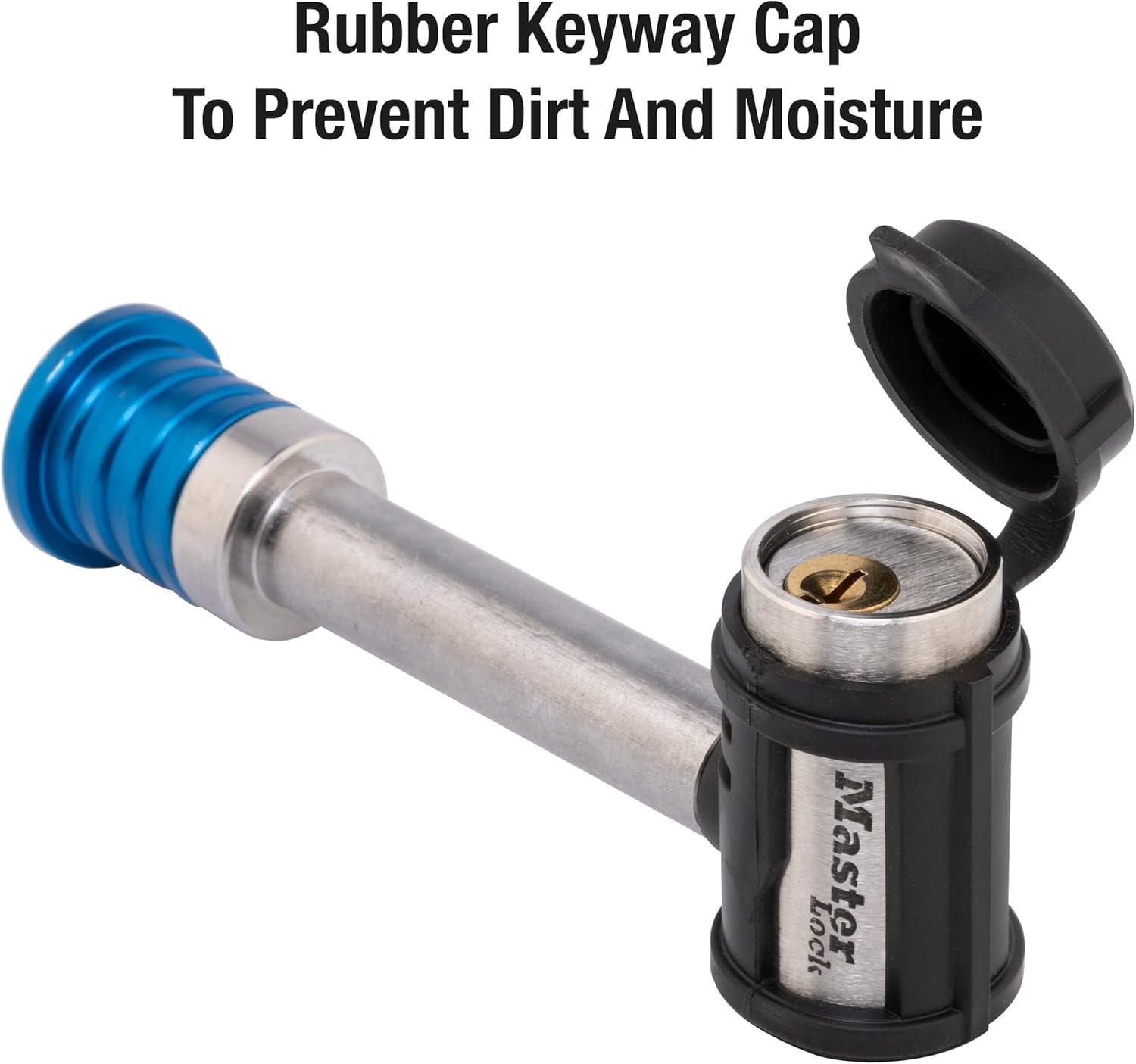 Master Lock 1480DAT Receiver Hitch Lock Stainless Steel 1/2" and 5/8"