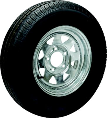 Seachoice 39257 ST205/75R14 Radial Trailer Tire & Wheel Assembly 5-Lug Galvanized