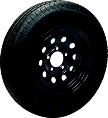 Seachoice 35374 ST205/75R15 Radial Trailer Tire and Wheel Assembly 5-Lug