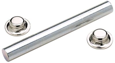 Seachoice 55721 Seachoice Zinc Plated Steel Roller Shaft Includes 2 Pal Nuts