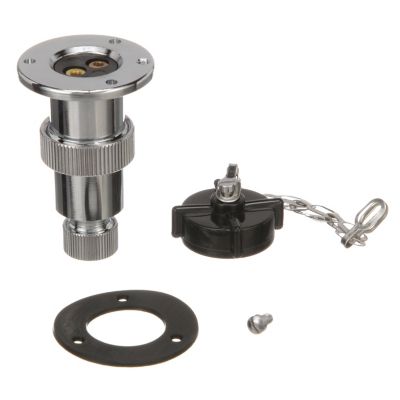 Seachoice 50-10161 Seachoice Waterproof Boat Deck Connector, 2 Prong Plug, 3 Amps at 12V