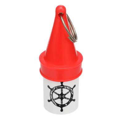 Seachoice 78081 High-Visibility Floating Key Buoy with Dry Storage
