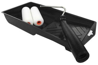 Seachoice 92951 4-Inch Mini Roller Tray Kit with Frame and 2 Covers