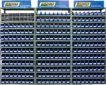 Seachoice 50-01987 13-Shelf Heavy-Duty Storage Rack Unit